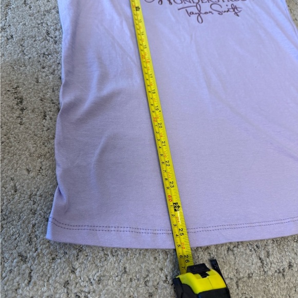 Taylor Swift S Never worn very rare “Wonderstruck” lilac Purple Fitted Polo Tee - Picture 11 of 13